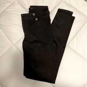 Ann Taylor Size 0 Black Skinny Jeans